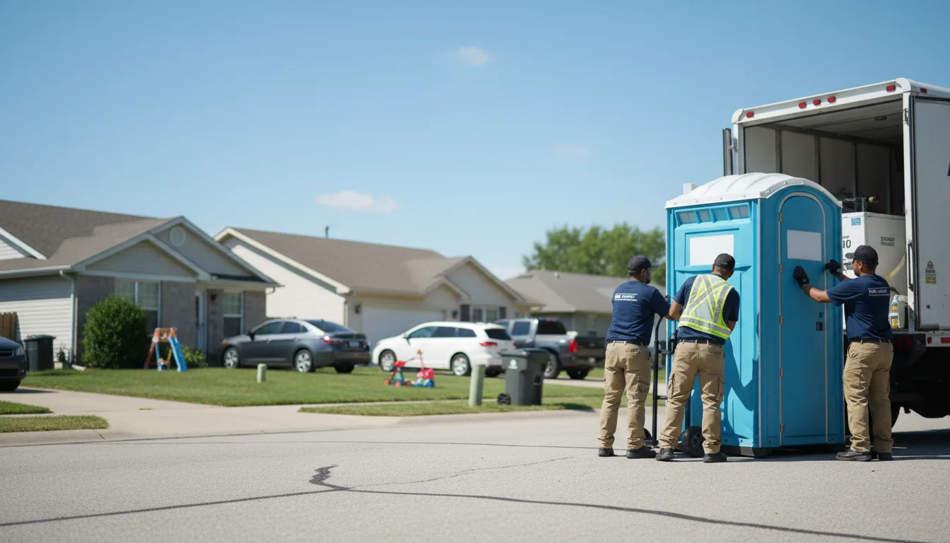 Standard Porta Potty Rentals in Dysart, PA near me